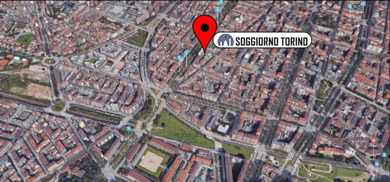 Апартаменты Soggiorno Torino Экстерьер фото
